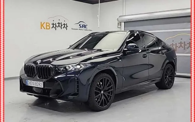 수원중고자동차문의 X6 (G06) xDrive 40d M 스포츠 온라인 익스클루시브 매물 사진 1 - 2025/06 5,023km